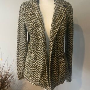 Hurley Hooded Houndstooth Blazer – Women’s L